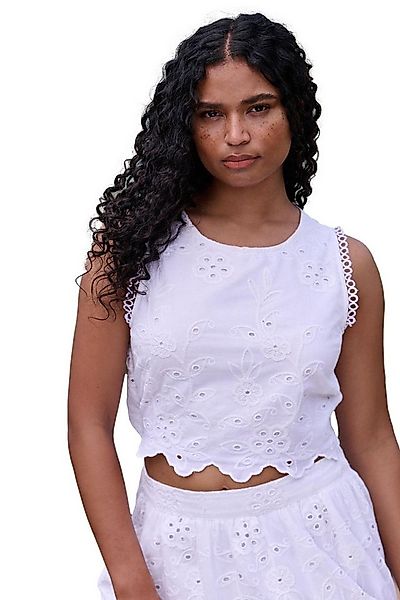 B by Ted Baker Blusentop B by Ted Baker Strandoberteil mit Lochstickerei (1 günstig online kaufen