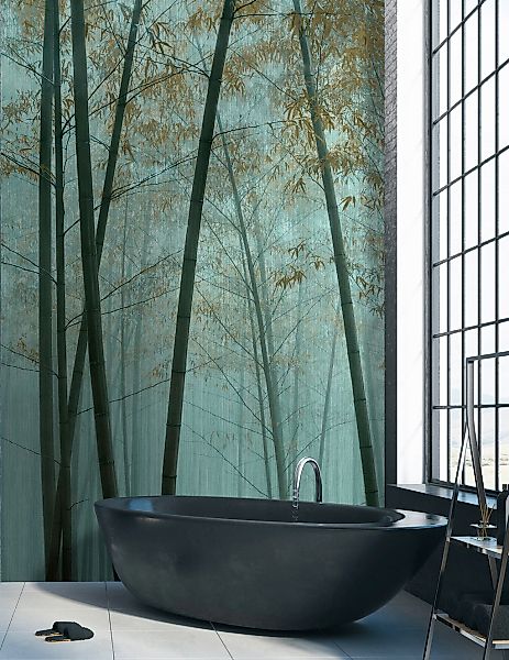 living walls Fototapete "Walls by Patel In The Bamboo" glatt Vlies, Wand günstig online kaufen