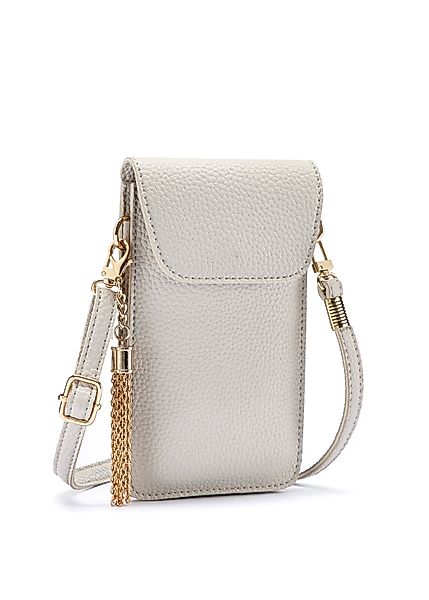 LASCANA Umhängetasche Handytasche, mit Sichtfenster, Minibag, günstig online kaufen