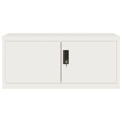 vidaXL Aktenschrank Aktenschrank Weiß 90x40x40 cm günstig online kaufen