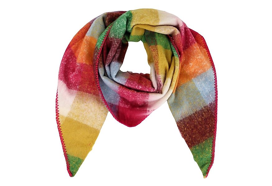 MIRROSI Dreieckstuch kuschliger und warmer Dreiecksschal ca.198x65 cm, (KAR günstig online kaufen