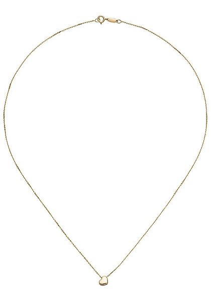 JOBO Kette mit Anhänger Herz, 375 Gold 42 cm günstig online kaufen