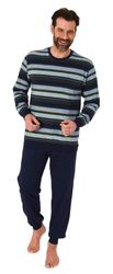 Normann Pyjama Normann Herren langarm Schlafanzug günstig online kaufen
