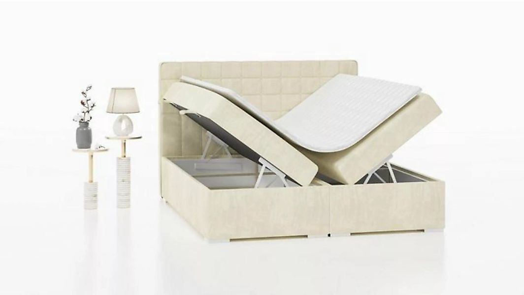 JVmoebel Boxspringbett Doppelbett Modern Design Schlafzimmer Polsterbett Bo günstig online kaufen