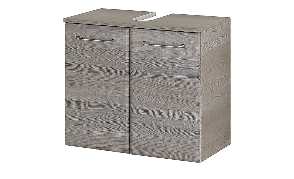 smart Waschbeckenunterschrank  Onda ¦ grau ¦ Maße (cm): B: 60 H: 53 T: 33.0 günstig online kaufen