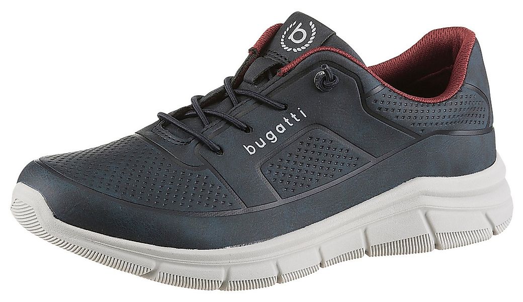 bugatti Slip-On Sneaker Sneaker, Schlupfschuh, Freizeitschuh mit Logoverzie günstig online kaufen