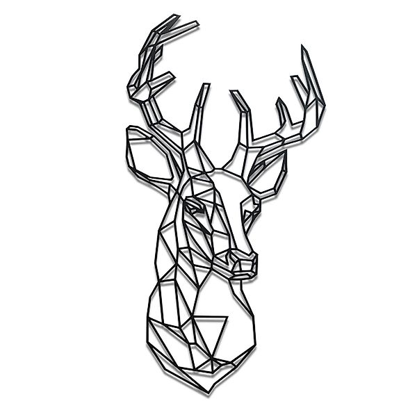 teileplus24 Wanddekoobjekt DS03 Wanddeko Metall Wandbild günstig online kaufen