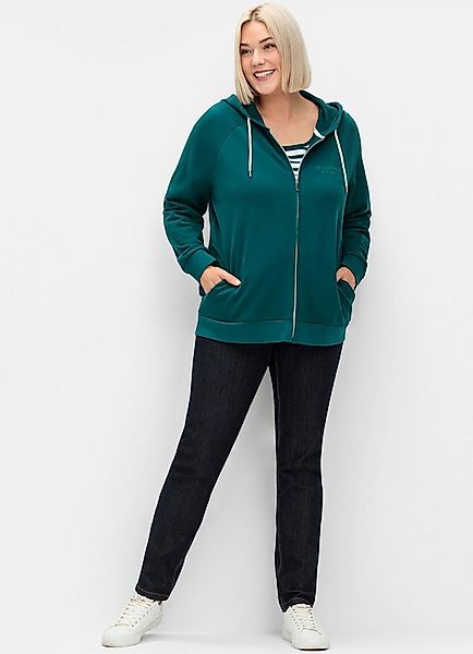 Sheego Shirtjacke Sweatjacke . günstig online kaufen