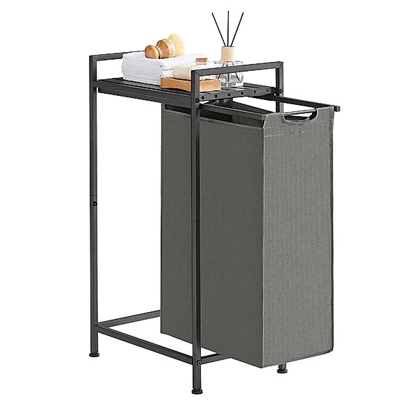 VASAGLE Wäschekorb, Wäschesammler mit Ablage, Wäschebox, günstig online kaufen