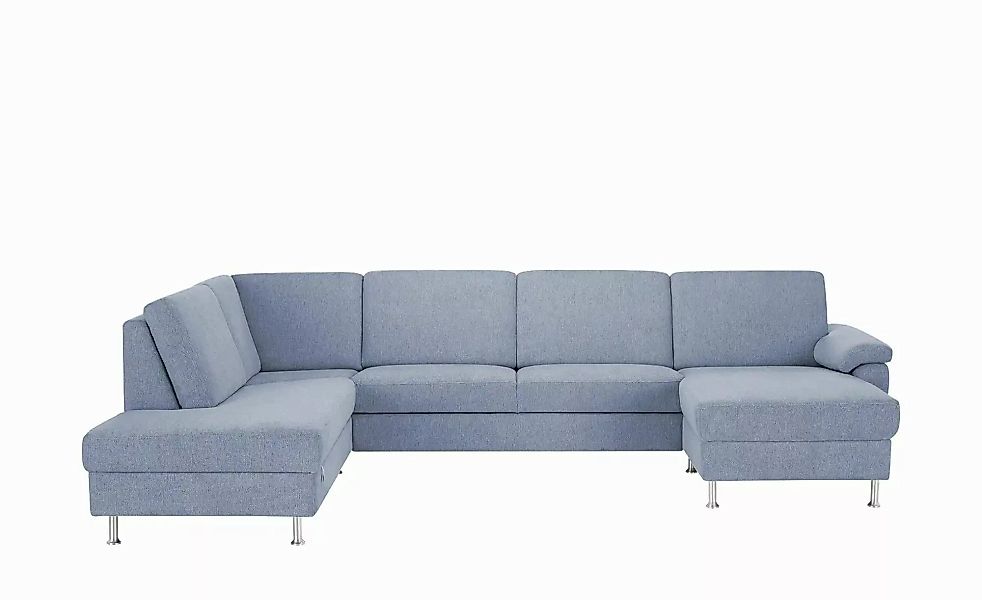 Diva Wohnlandschaft  Diva ¦ blau ¦ Maße (cm): B: 330 H: 90 T: 210.0 Polster günstig online kaufen