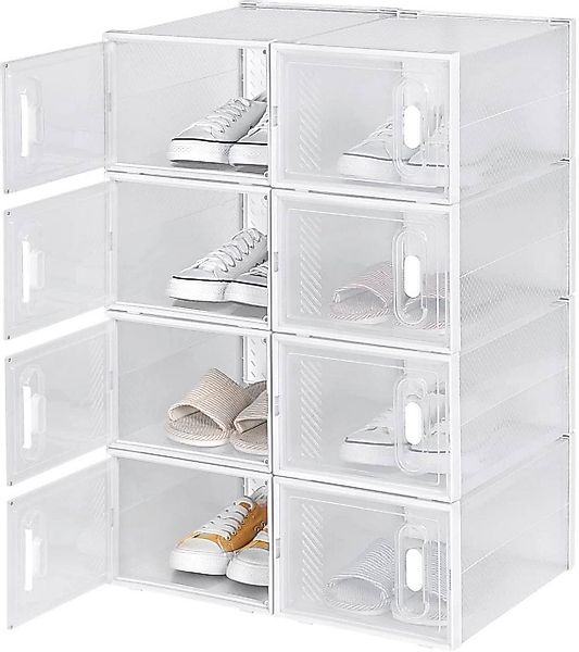 Woltu Schuhregal, 8-tlg., mit Magnetverschluss DIY günstig online kaufen