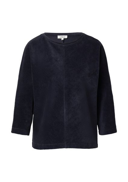 s.Oliver 3/4 Arm-Pullover Sweatshirt Cord-Shirt mit günstig online kaufen