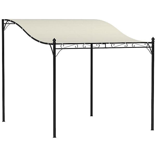 Outsunny Pavillon wasserabweisend, freistehend, (Pergola mit günstig online kaufen