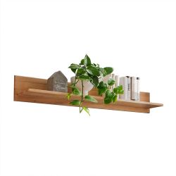 Massivholz Wandboard aus Eiche geölt Bücher günstig online kaufen