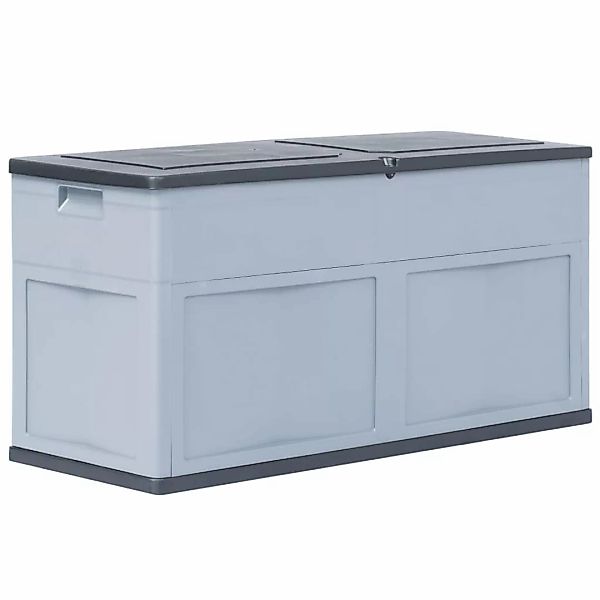 vidaXL Gartenbox Garten-Aufbewahrungsbox 320 L Grau günstig online kaufen