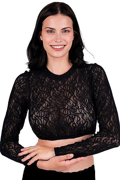 Hammerschmid Dirndlbluse Dirndlbluse - ALINA LA - schwarz günstig online kaufen