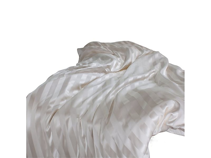orignee Bettbezug Seidenbettwäsche, Seide Bettbezug aus Seide, White Stripe günstig online kaufen
