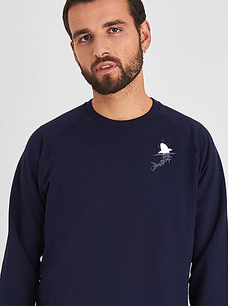 Biofair - Flauschig, Weicher Pullover /Sweater - Little Shark günstig online kaufen