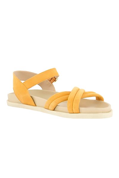 Ulla Popken Riemen-Sandalen Veloursleder Weite H günstig online kaufen