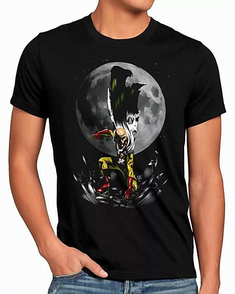 style3 T-Shirt Fighting Saitama one punch man saitama manga anime günstig online kaufen