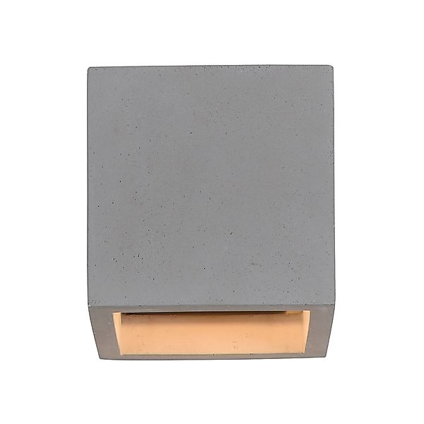 Paul Neuhaus Wandlampe Eton, Beton, 12 cm x 12 cm, up/down günstig online kaufen