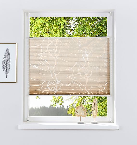 my home Plissee Anna, Lichtschutz, ohne günstig online kaufen