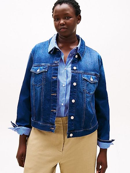 Tommy Hilfiger Curve Jeansjacke CRV DNM NEW DOREEN SLIM JACKET günstig online kaufen