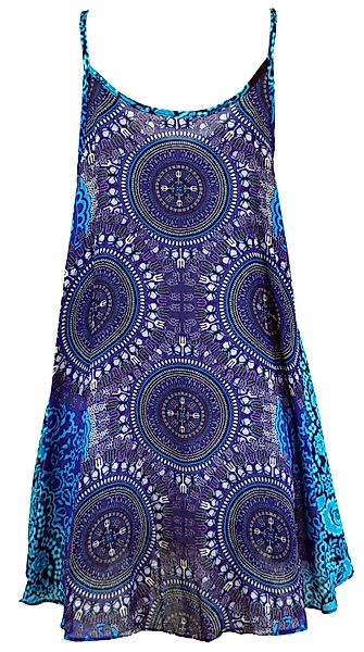 Guru-Shop Midikleid Boho Dashiki Minikleid, Trägerkleid,.. günstig online kaufen