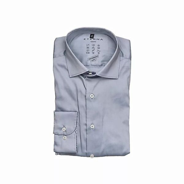 Eterna Langarmhemd grau (1-tlg) günstig online kaufen