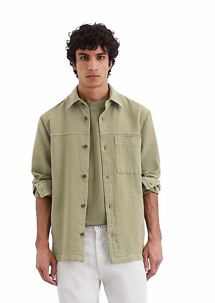 Marc OPolo Hemdjacke, Lebendige Crinkle-Struktur günstig online kaufen