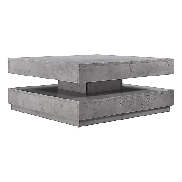 en.casa Couchtisch, »Florenz« Beistelltisch drehbar 76x76x38cm günstig online kaufen