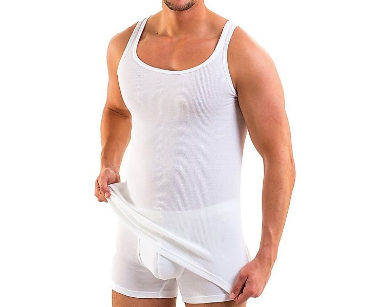 HERMKO Unterhemd 3018 (Pack, 5er) 100 % BIO-Baumwolle Achselhemd Doppelripp günstig online kaufen