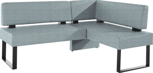 Home affaire Eckbank Oliver mit Metallgestell, günstig online kaufen