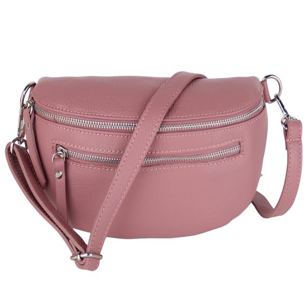 MIRROSI Bauchtasche Damen, Echtleder, Leder, Made günstig online kaufen