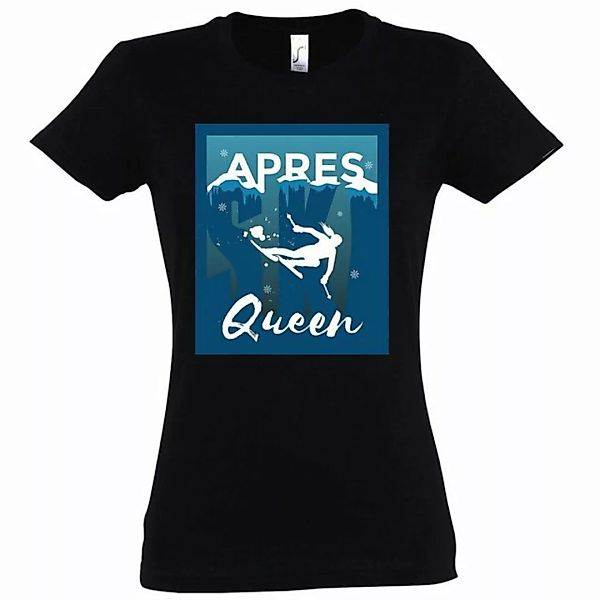 Youth Designz T-Shirt Apres Ski Queen Damen Shirt mit trendigem Frontprint günstig online kaufen