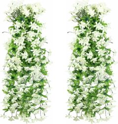 Kunstblume 2 Stück Kunstblumen Hängend Petunie günstig online kaufen