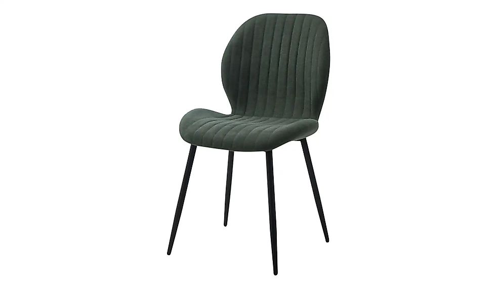 Stuhl  Nevio ¦ grün ¦ Maße (cm): B: 48 H: 87 T: 57.5 Stühle > Küchenstühle günstig online kaufen