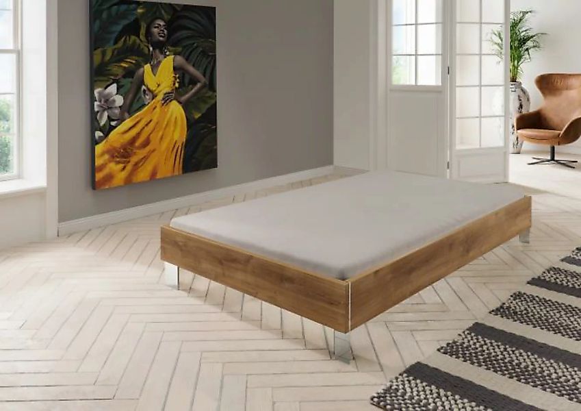 Bett 90x200 höhenverstellbar LEVELBEDS A von WIMEX Braun günstig online kaufen