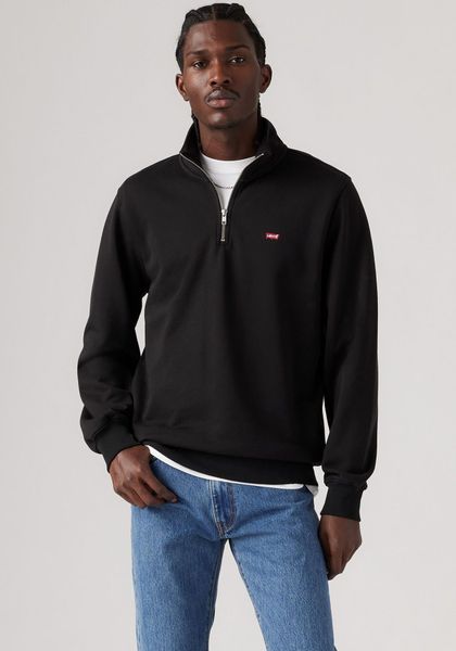 Levis Sweatshirt "ORIGINAL HM 1/4 ZIP" mit Troyer-Kragen und Logo-Stickerei günstig online kaufen