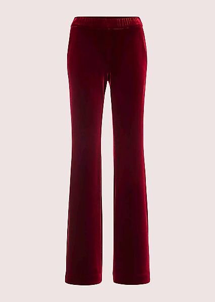 MADELEINE Stoffhose "Samthose Weite Samthose mit elastischem Bund" günstig online kaufen
