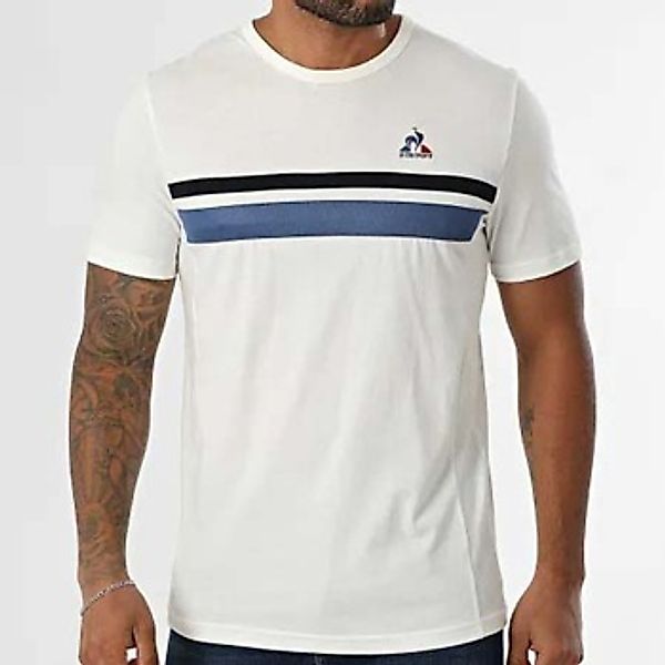 Le Coq Sportif  T-Shirts & Poloshirts HERITAGE SP TEE S günstig online kaufen
