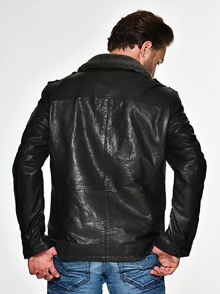 MUSTANG Lederjacke "Walker FF" günstig online kaufen