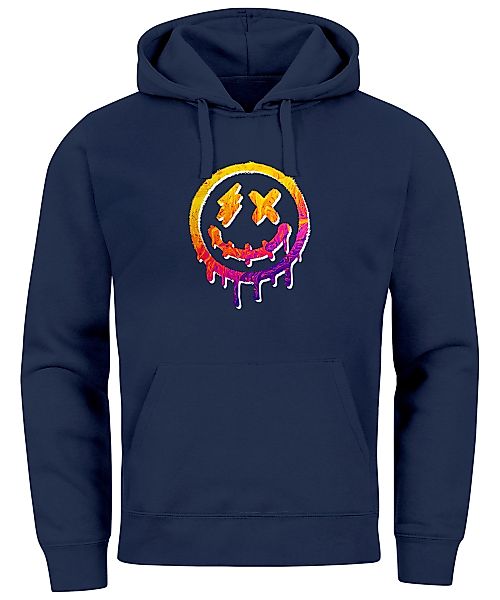 Neverless Hoodie Hoodie Herren Print Drip günstig online kaufen