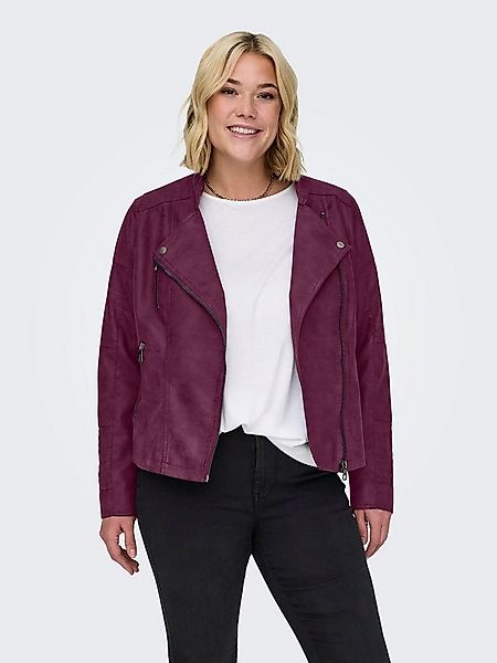 ONLY CARMAKOMA Lederimitatjacke CARAVANA FAUX LEATHER BIKER OTW mit Biker-D günstig online kaufen