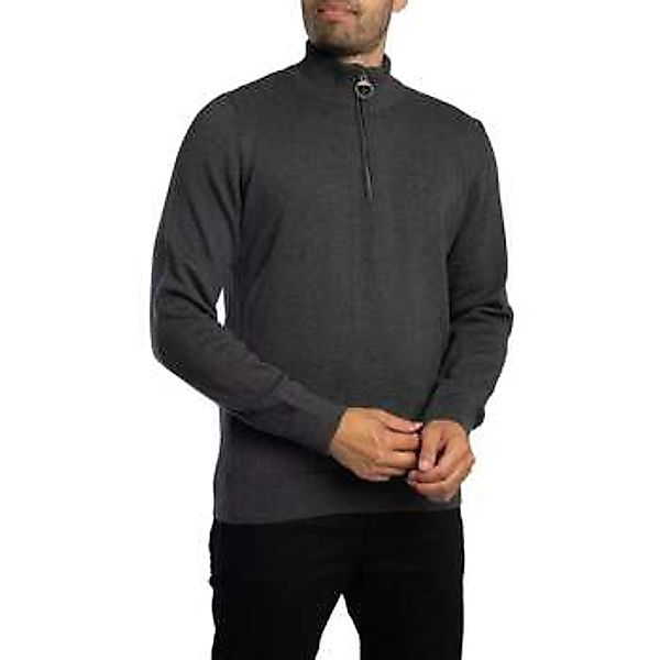Barbour  Pullover Baumwollstrick mit halbem Reißverschluss günstig online kaufen