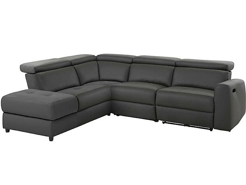 Home affaire Ecksofa Sentrano, L-Form, 273 cm, man. o. elektr. Relaxfunktio günstig online kaufen