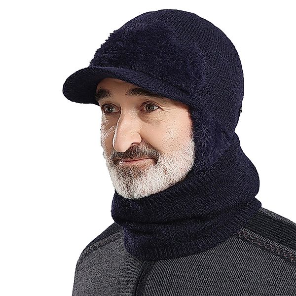 Refttenw Mütze & Schal Herren Warme günstig online kaufen