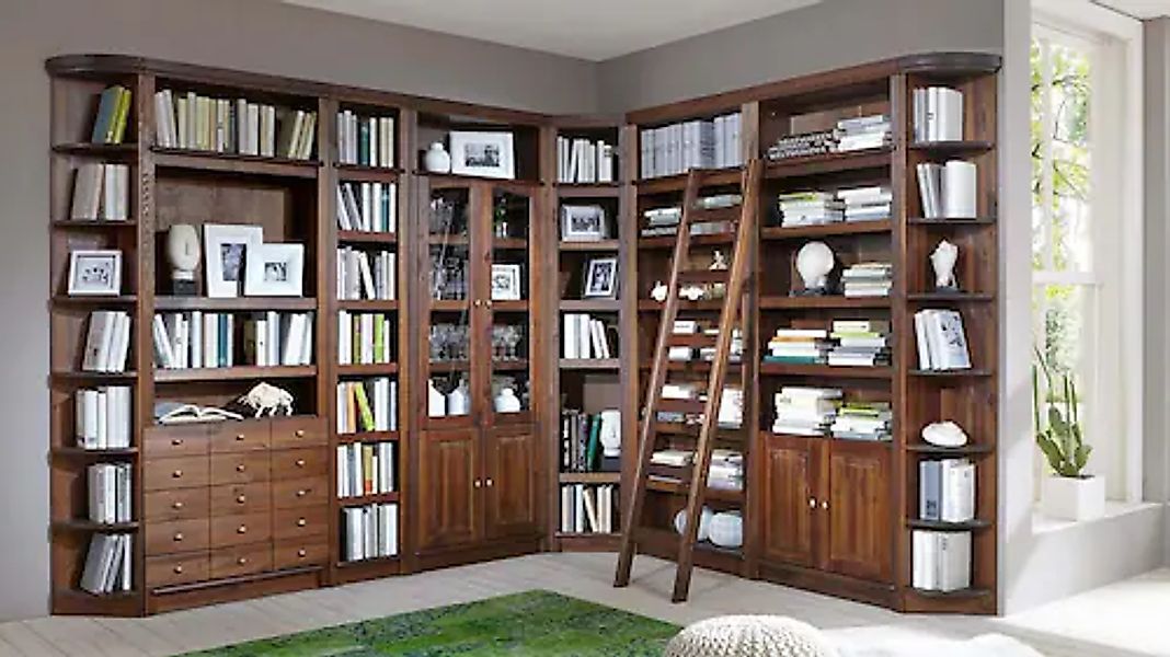 Home affaire Leiterregal »Soeren« aus massiver Kiefer, Höhe 190 cm, funktio günstig online kaufen