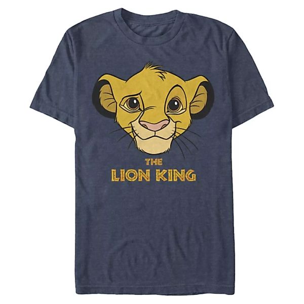 Disney - Der König der Löwen - Simba Face Paint - Männer T-Shirt günstig online kaufen