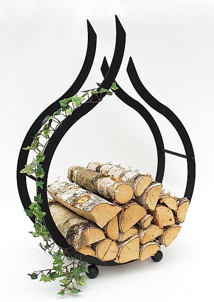 DanDiBo Kaminholzregal Flamme Kaminholzständer 78 cm günstig online kaufen